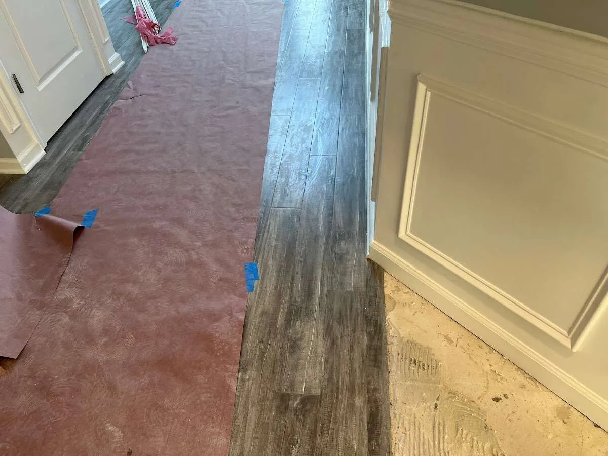 Completed marble shower restoration in Kalkaska